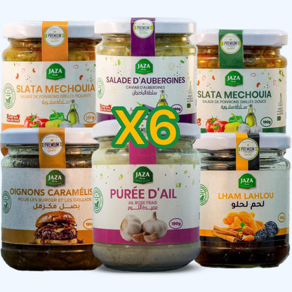 Jaza – Pack Mix x6 | Assortiment de 6 Bocaux au Choix